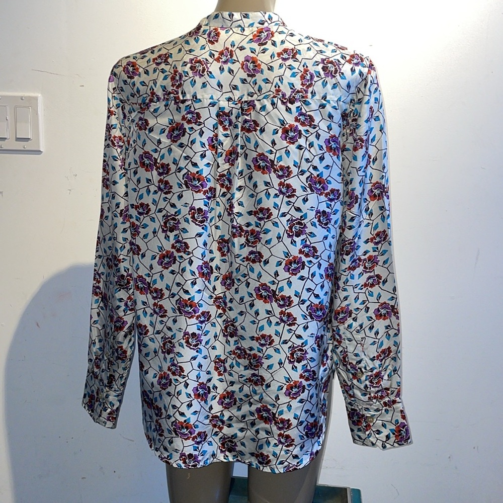 Isabel Marant silk Rusak vine print blouse Sz 34 - Picture 4 of 6